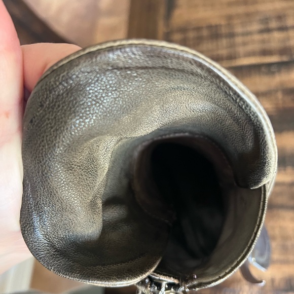 A.S. 98 Olive Leather boots - Picture 9 of 9